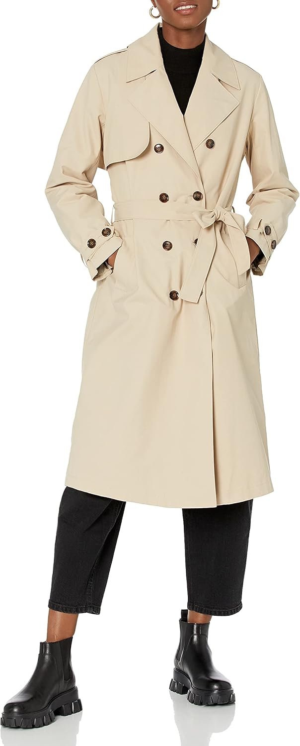 61041xbbytL._AC_SL1500_.jpg Women Trench Coat - Image 1