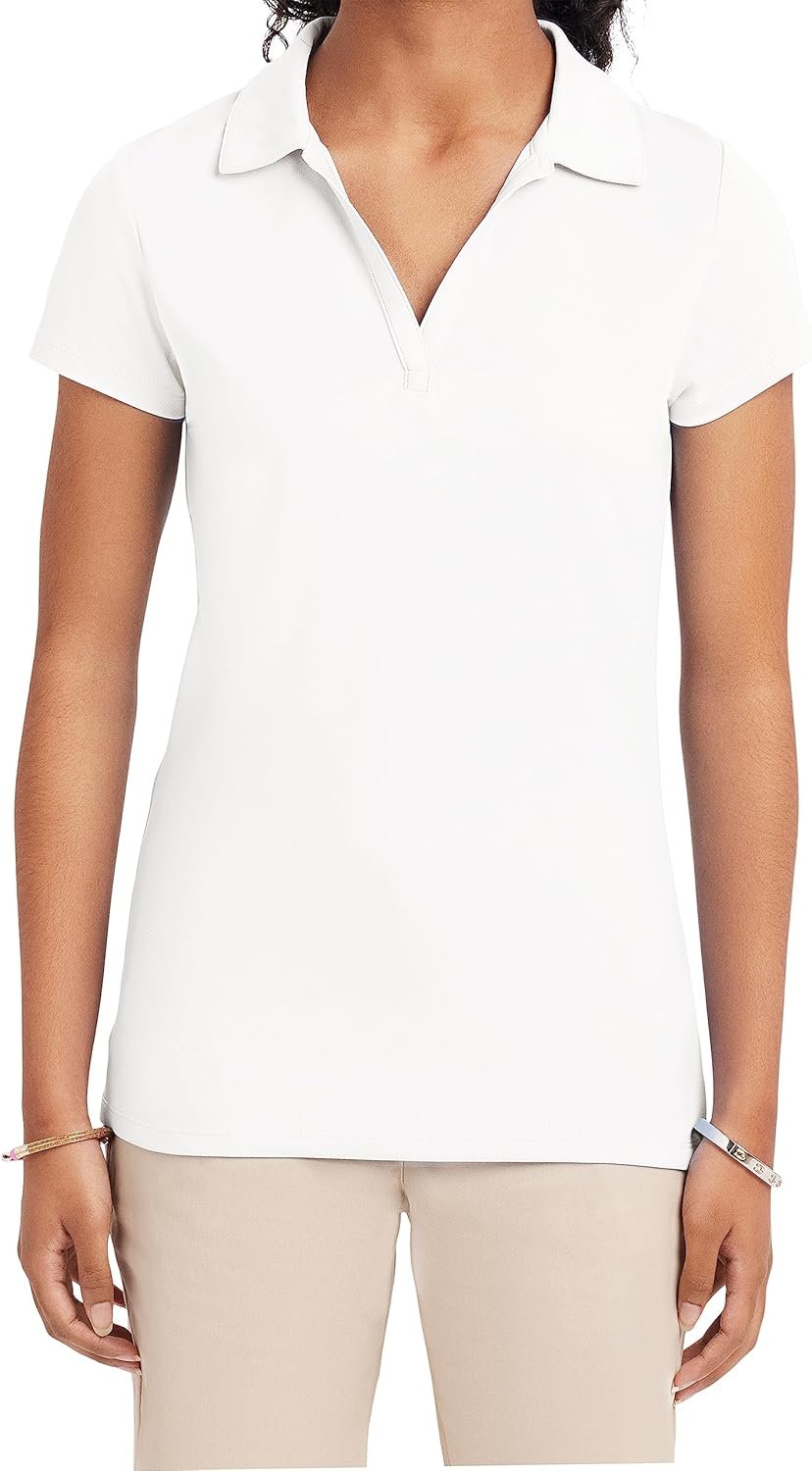 81cWgEOoGTL._AC_SL1500_.jpg Junior's Uniform Short Sleeve Performance Polo - Image 1